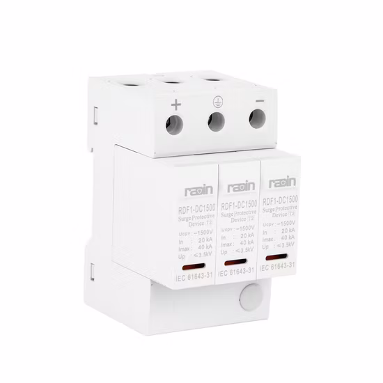 Solar PV Surge Protection Device with Max PV Voltage 1500V Solar SPD