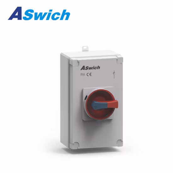 IP66 Waterproof PV DC 4p 500V 600V 800V 900V Solar Isolator Switch